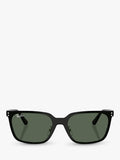 Ray-Ban RB3784D square sunglasses black metal frame (British brand)