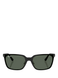 Ray-Ban RB3784D square sunglasses black metal frame (British brand)