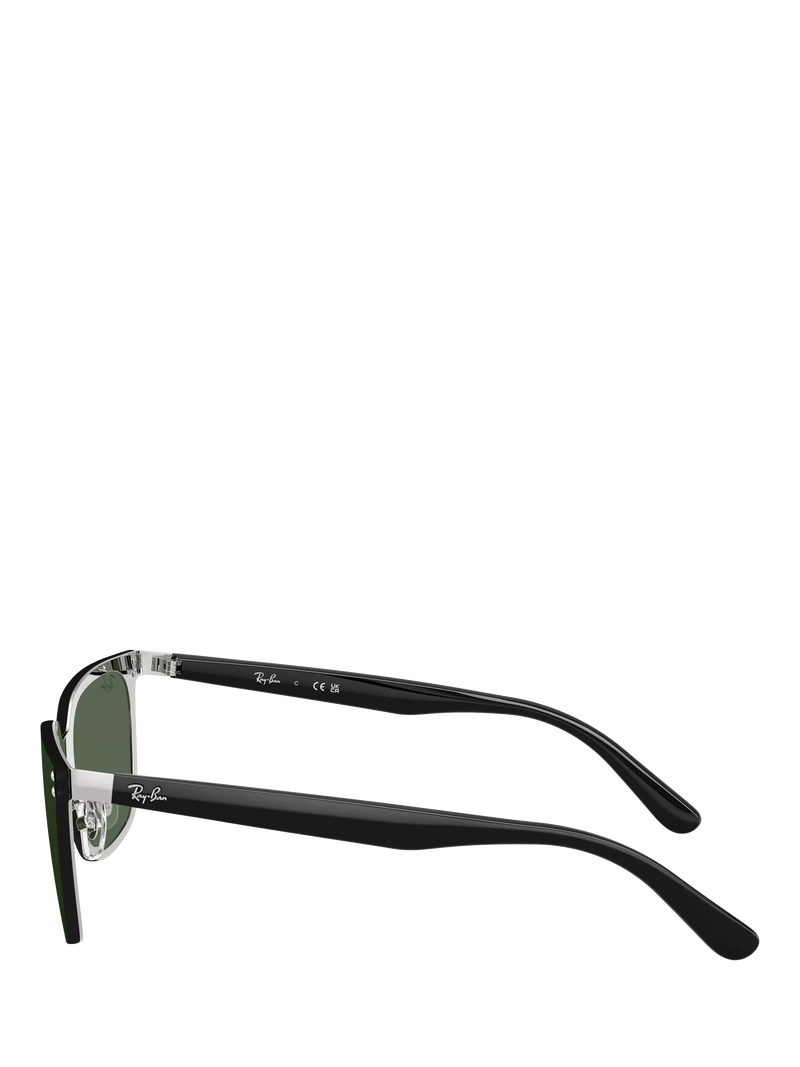Ray-Ban RB3784D square sunglasses black metal frame (British brand)