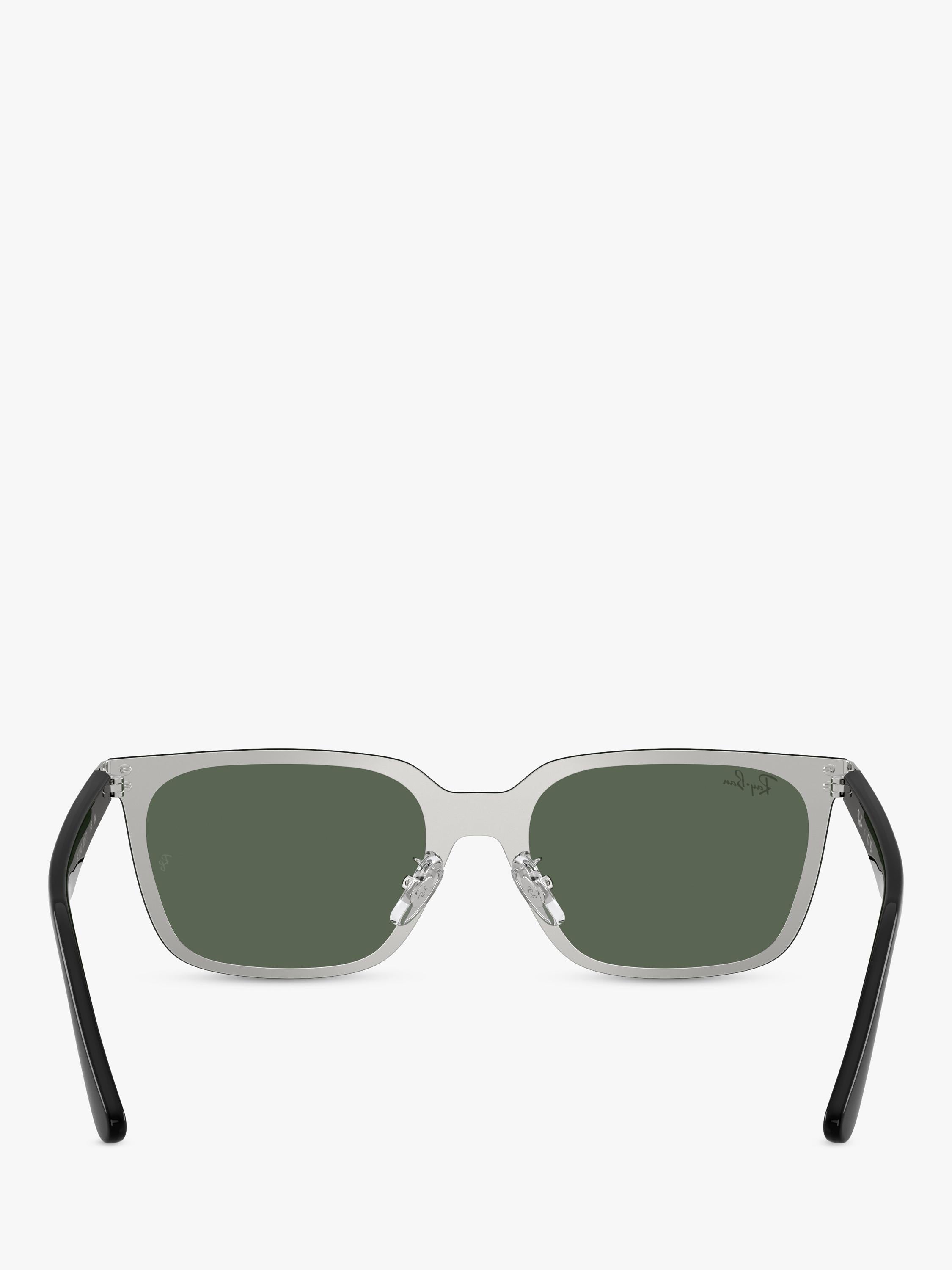 Ray-Ban RB3784D square sunglasses black metal frame (British brand)