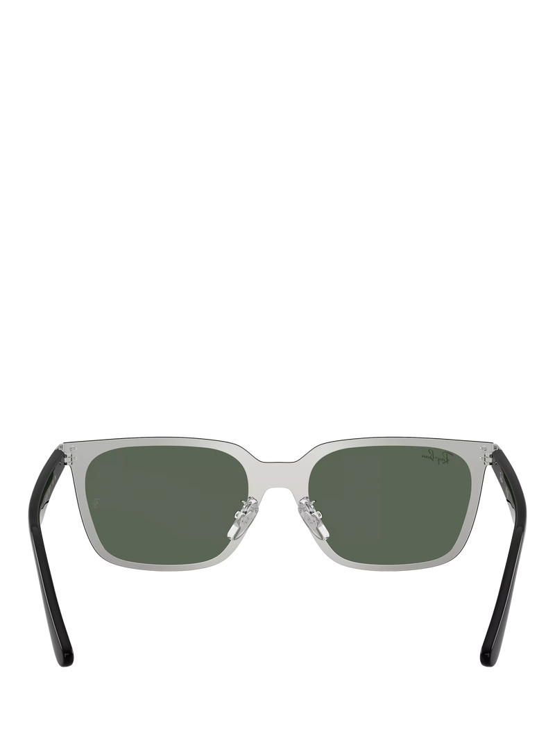 Ray-Ban RB3784D square sunglasses black metal frame (British brand)
