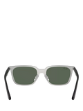 Ray-Ban RB3784D square sunglasses black metal frame (British brand)