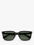 Ray-Ban RB3784D square sunglasses black metal frame (British brand)