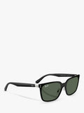 Ray-Ban RB3784D square sunglasses black metal frame (British brand)