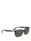 Ray-Ban RB3784D square sunglasses black metal frame (British brand)