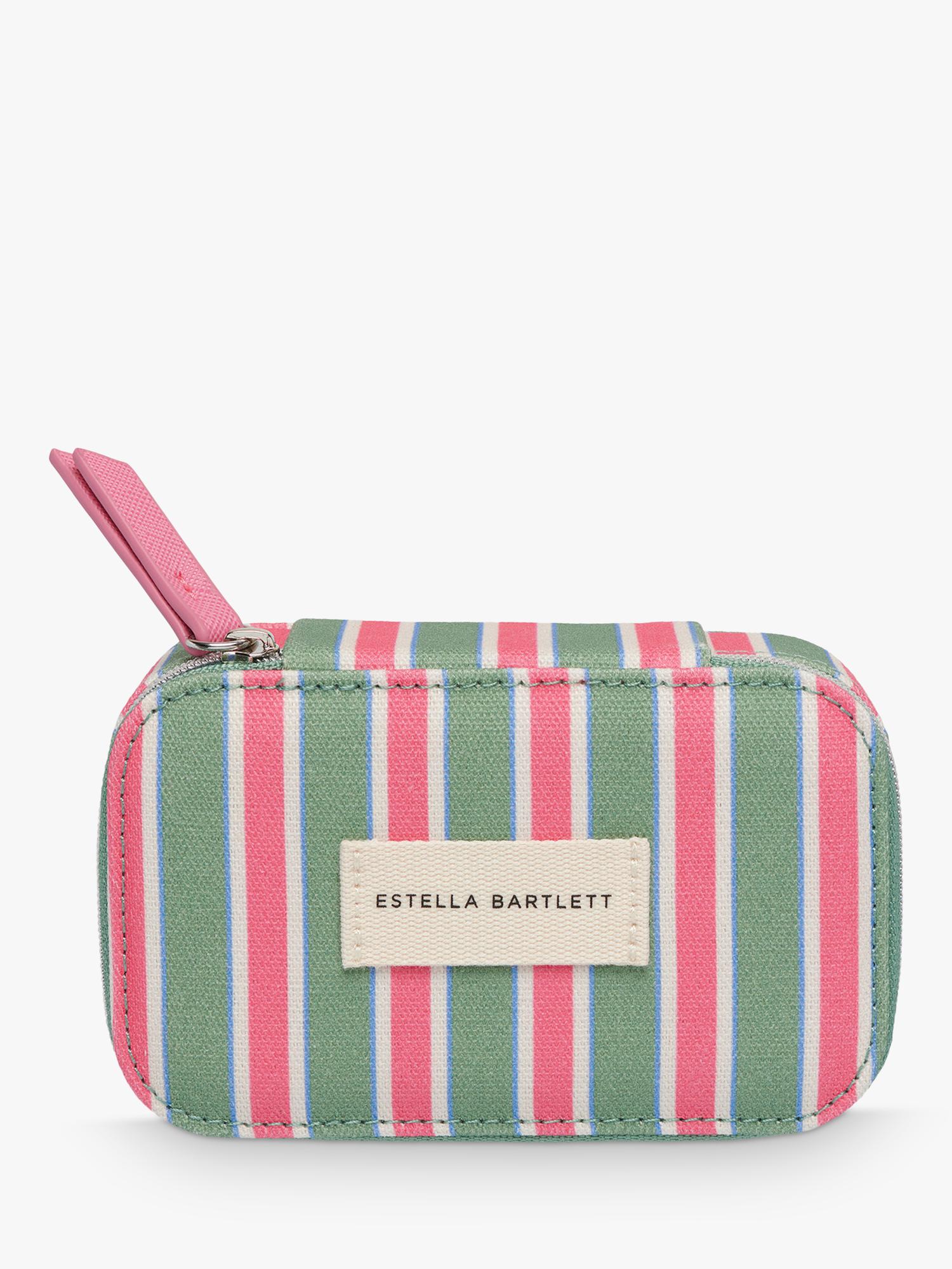 Estella Bartlett mini jewellery box green stripe - British product