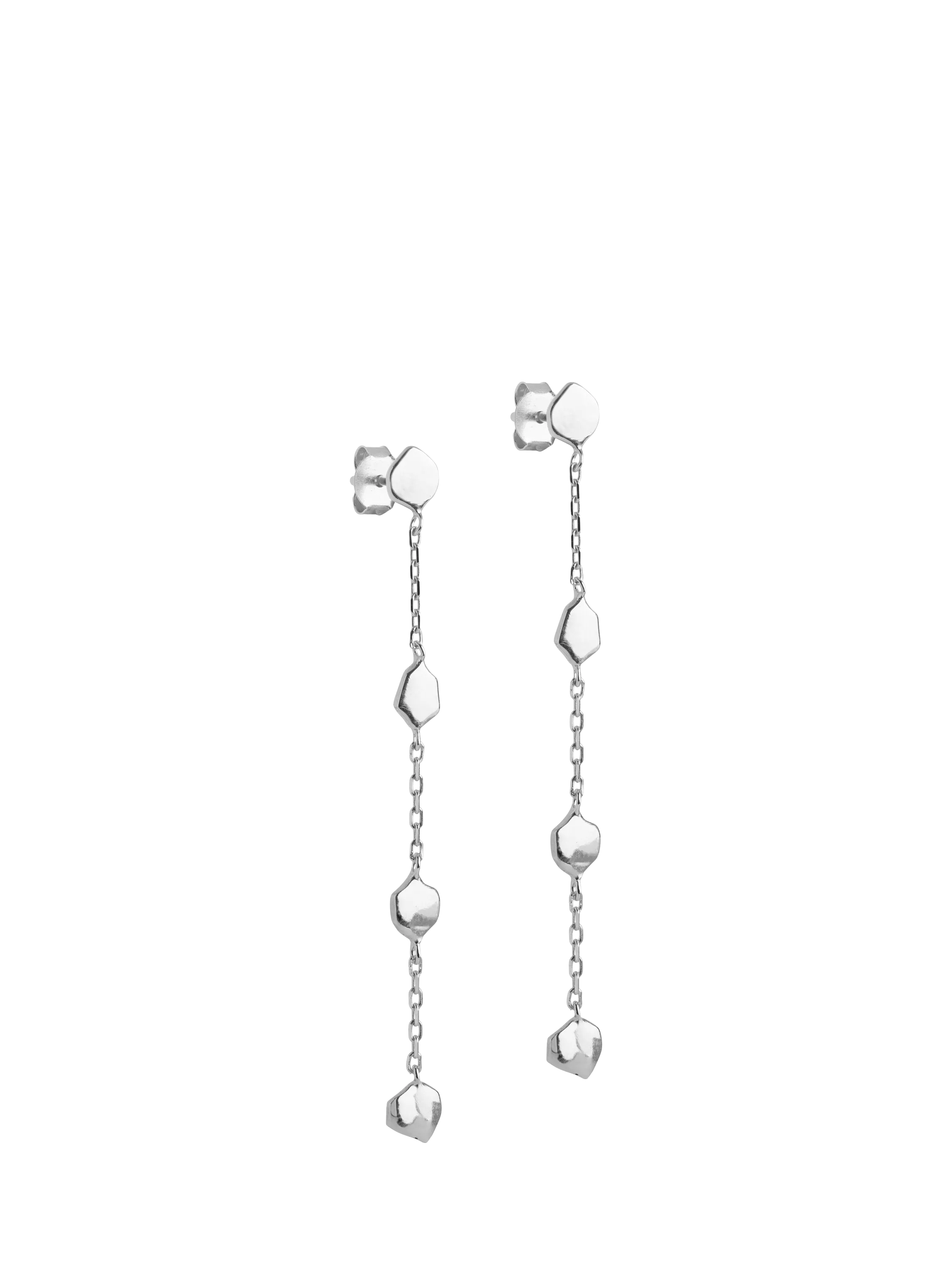 ENAMEL Copenhagen Talia sterling silver drop earrings, UK version