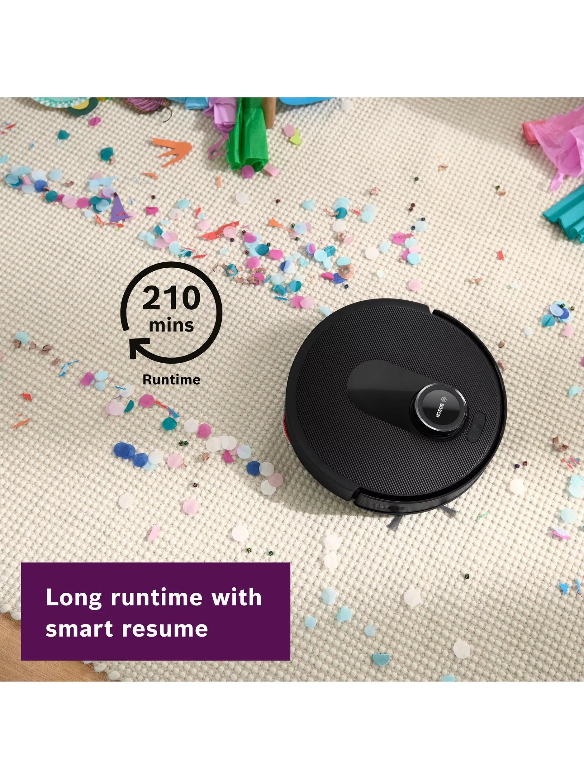 Bosch BCRDW3B robot vacuum cleaner (British brand)