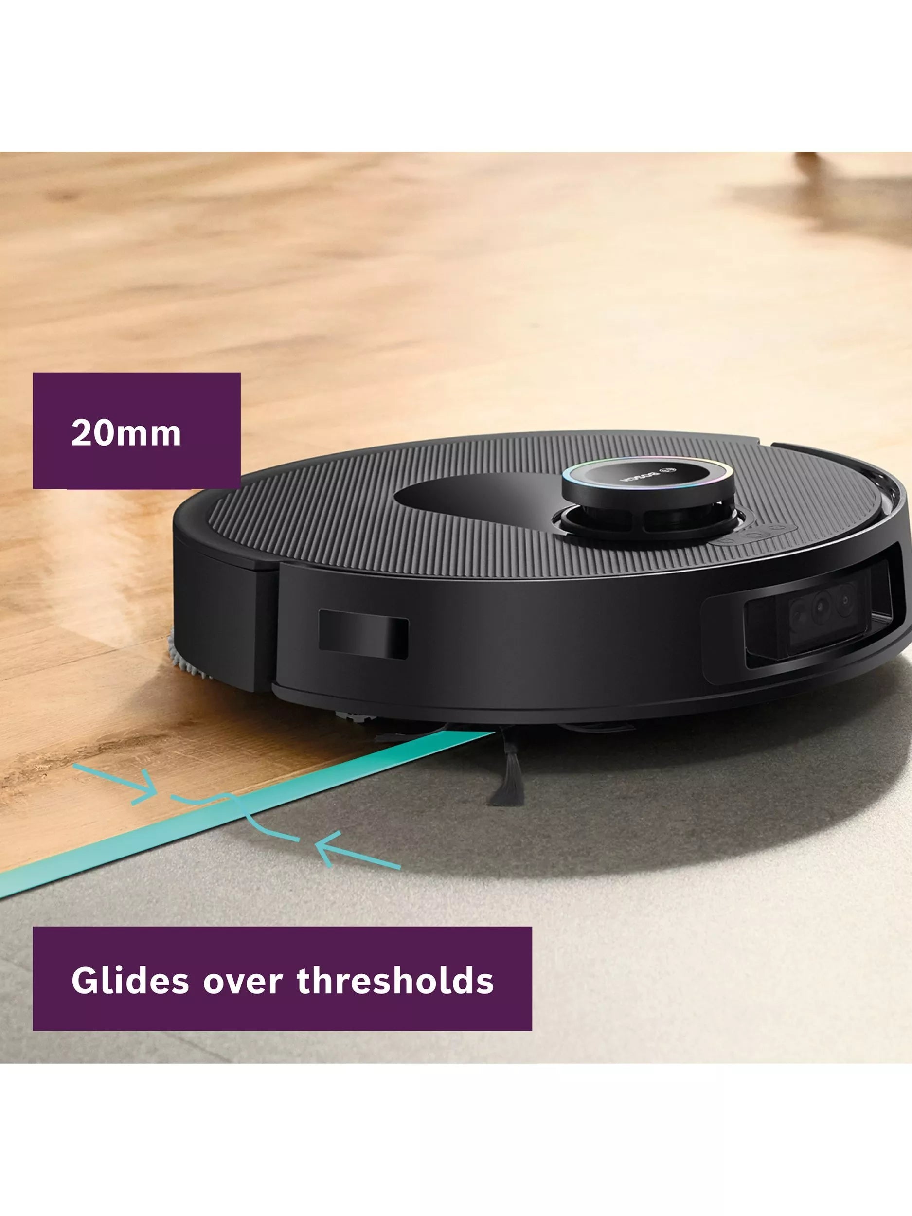 Bosch Spotless Max Cam wet dry robot vacuum cleaner, imported from the UK