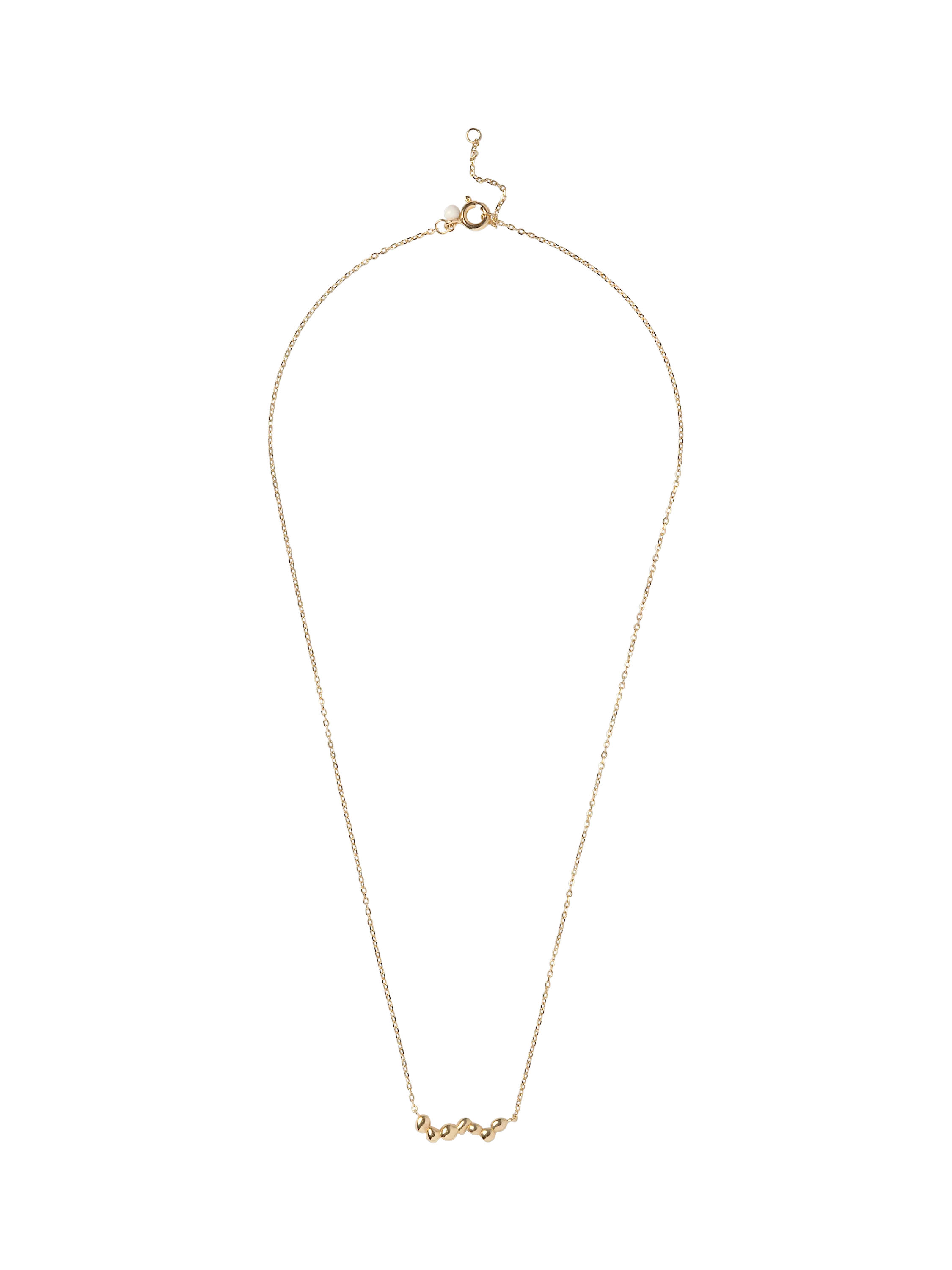ENAMEL Copenhagen pendant necklace yellow gold (British brand)
