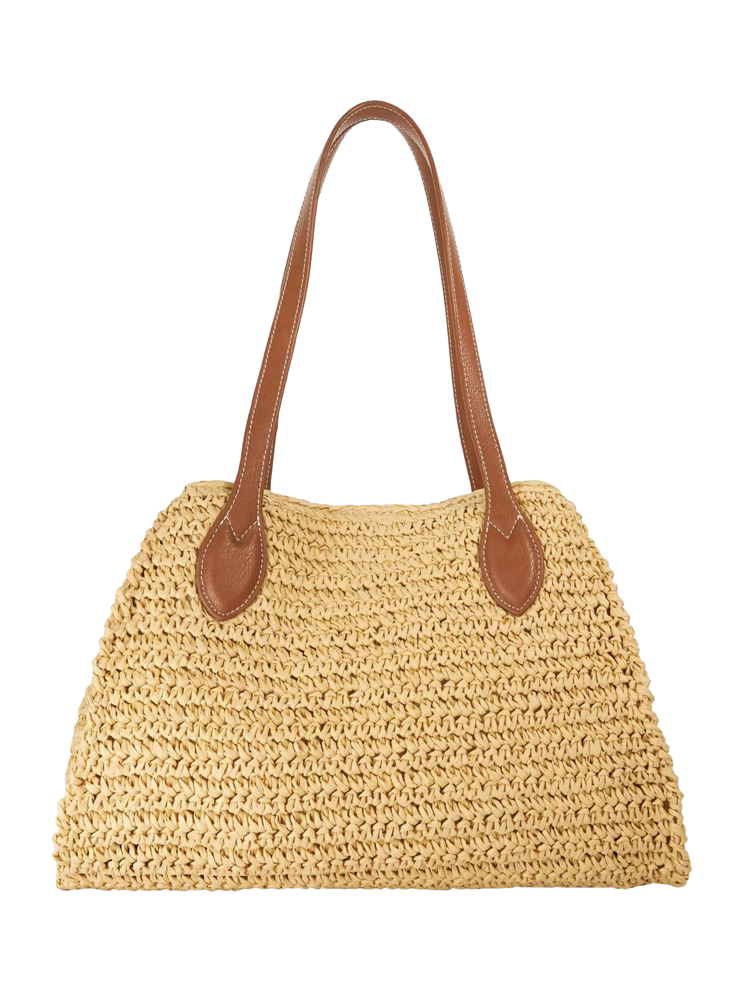 Dune London raffia tote bag natural, UK version