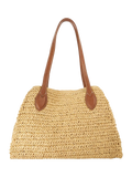 Dune London raffia tote bag natural, UK version