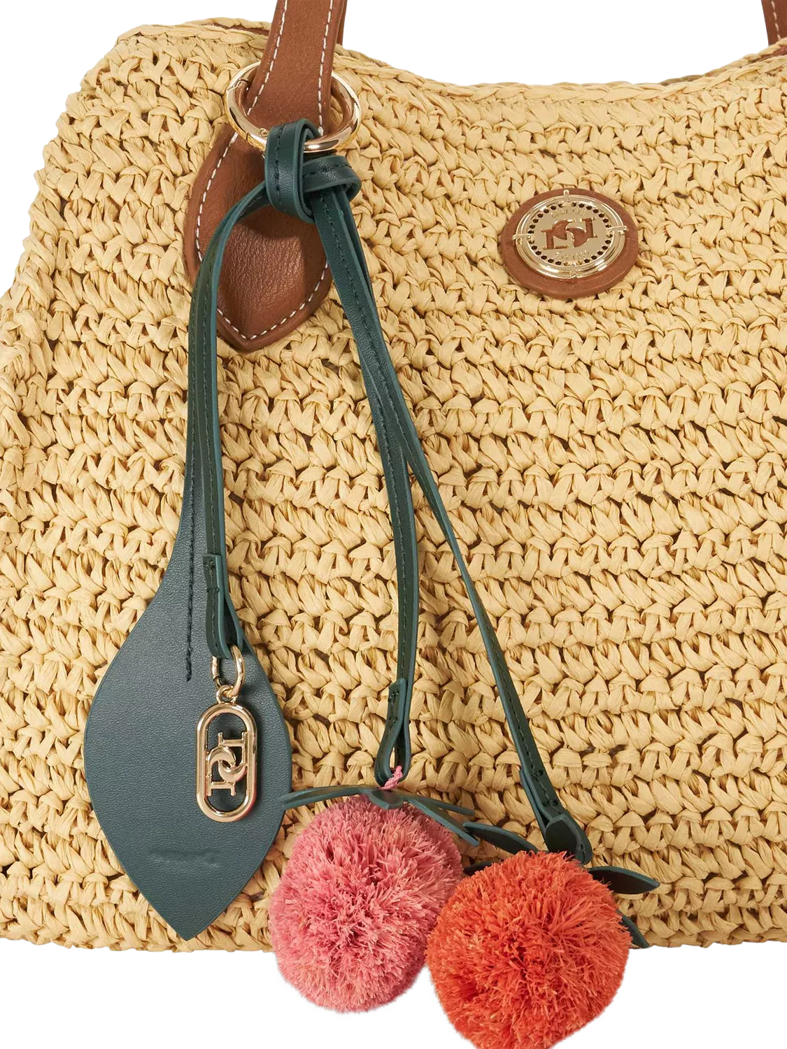 Dune London raffia tote bag natural, UK version