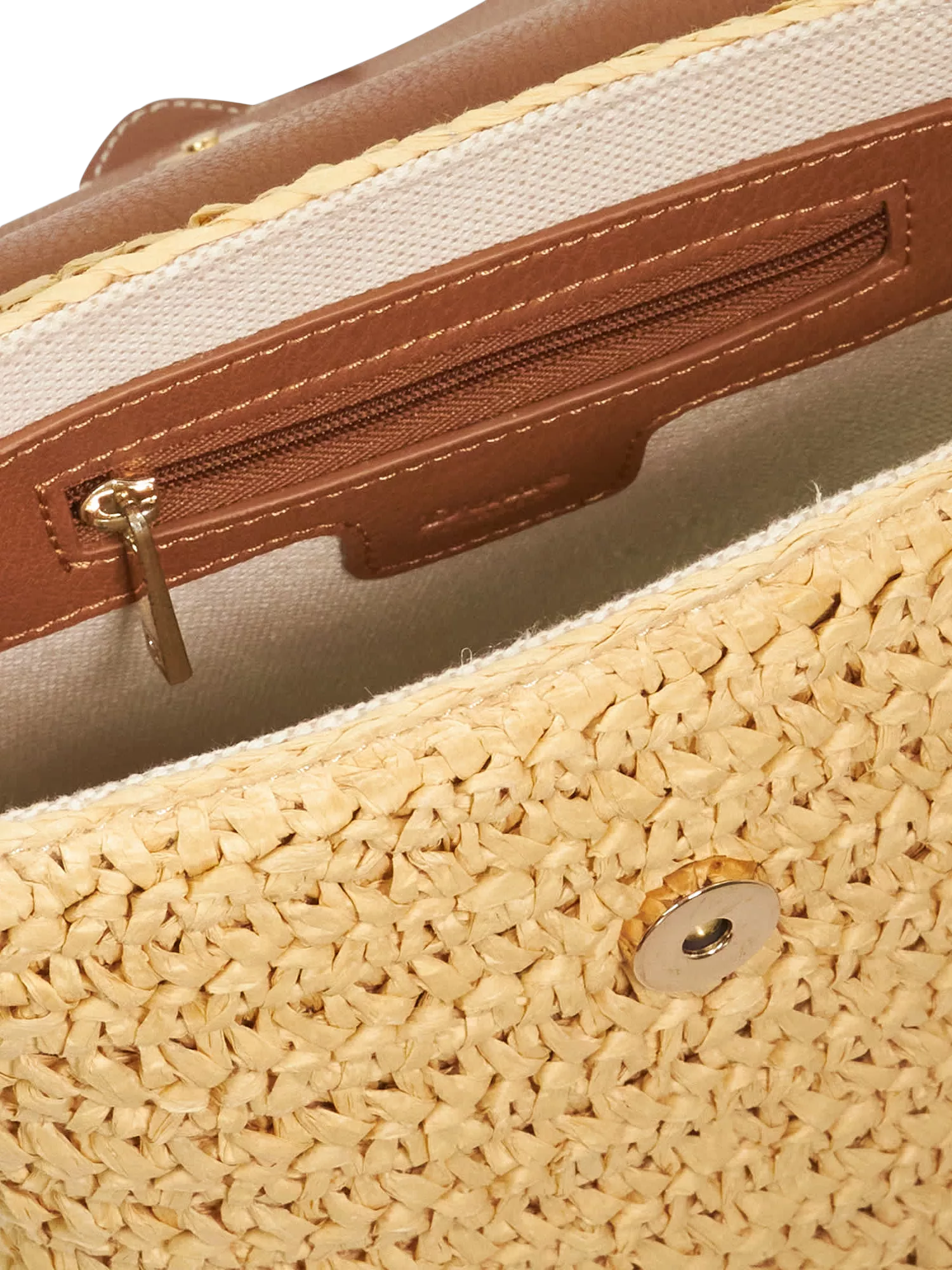 Dune London raffia crossbody bag in natural, UK version