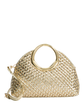 Dune London metallic woven grab bag (British brand)