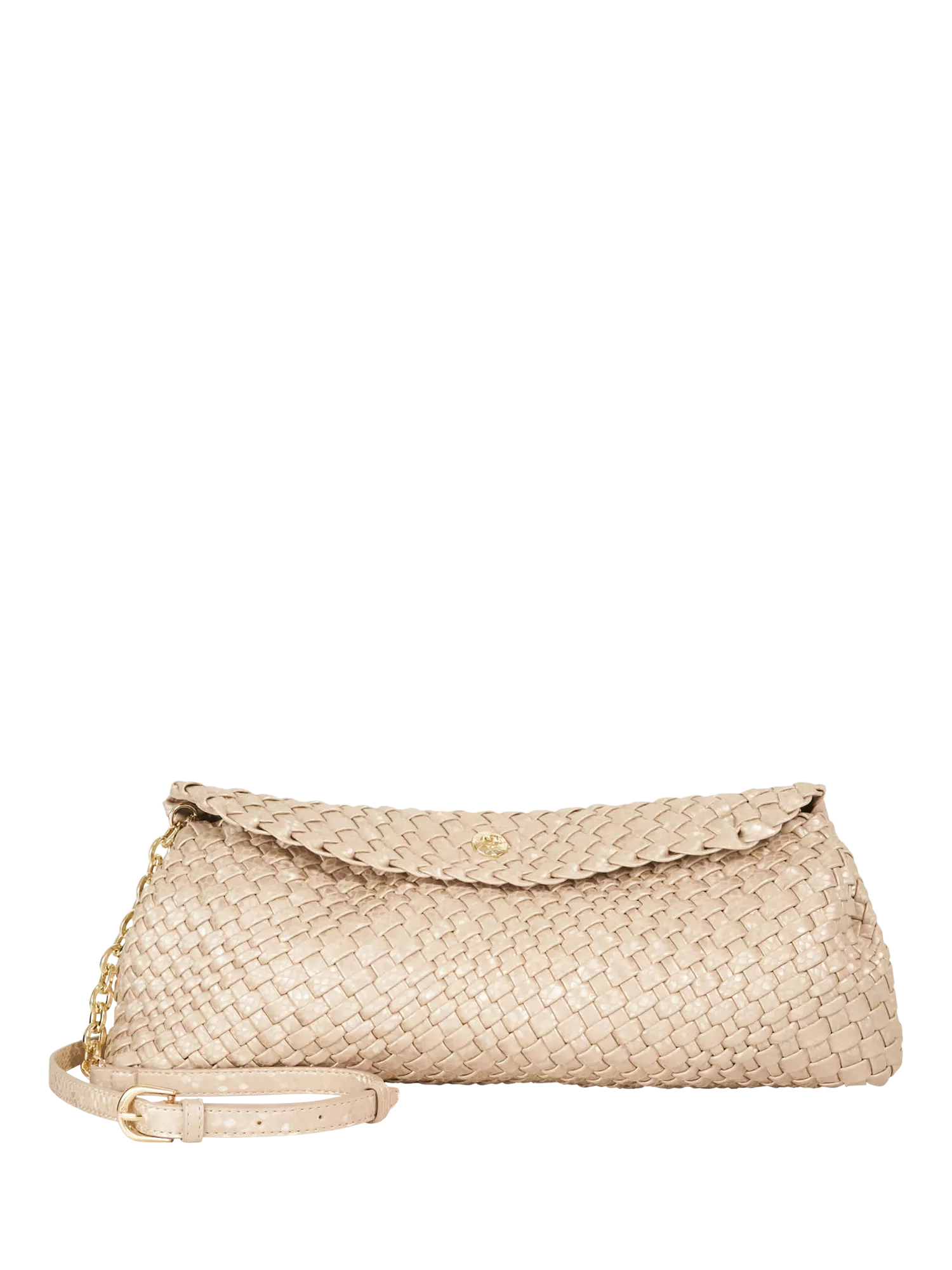 Dune London Encourage Woven Clutch Bag