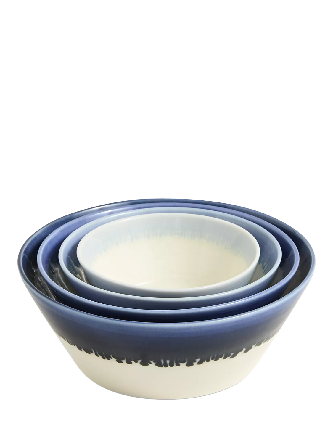 Royal Doulton blue stacking bowls set of 4 (British brand)