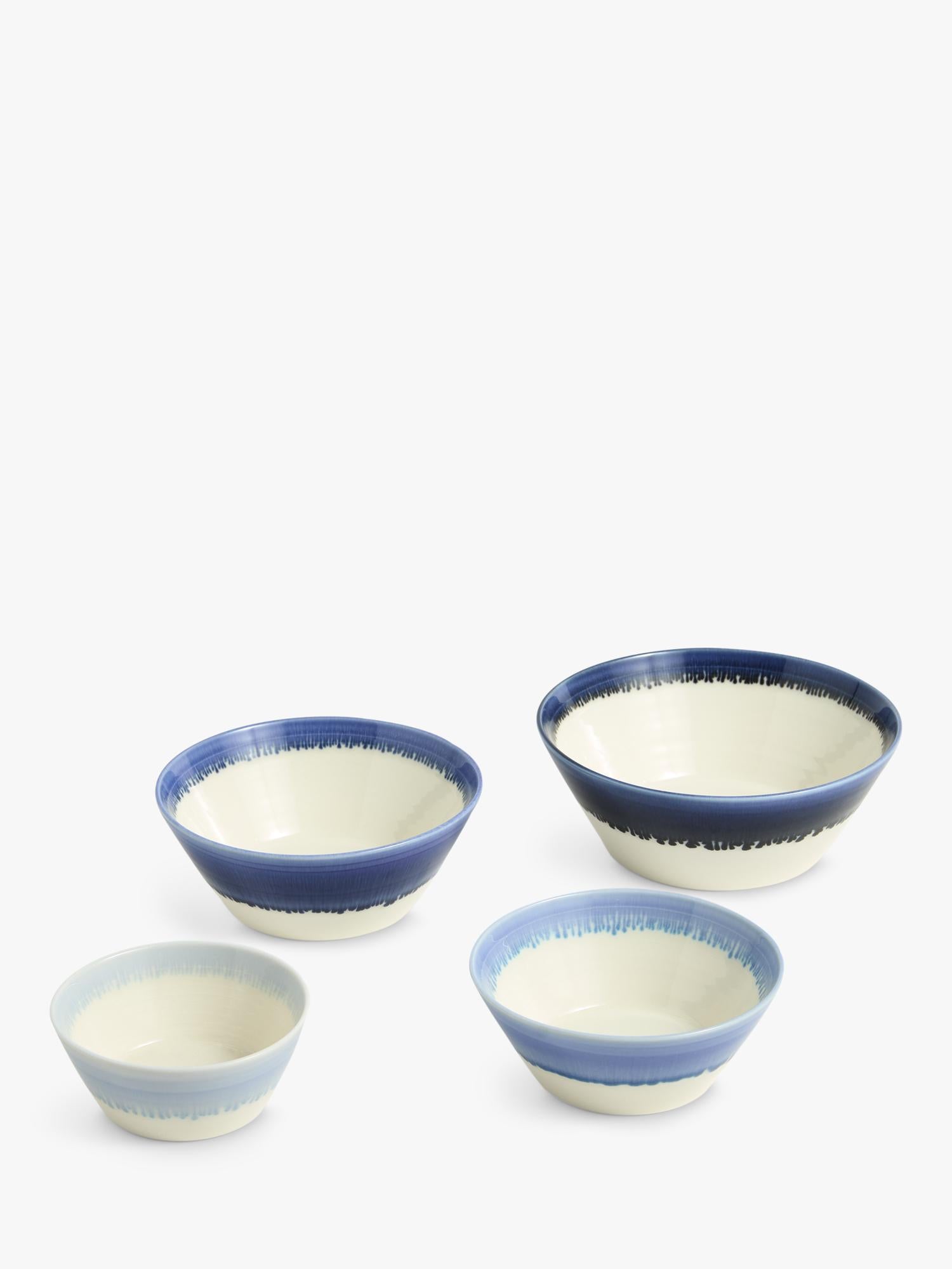 Royal Doulton blue stacking bowls set of 4 (British brand)