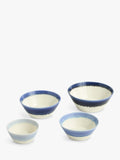 Royal Doulton blue stacking bowls set of 4 (British brand)