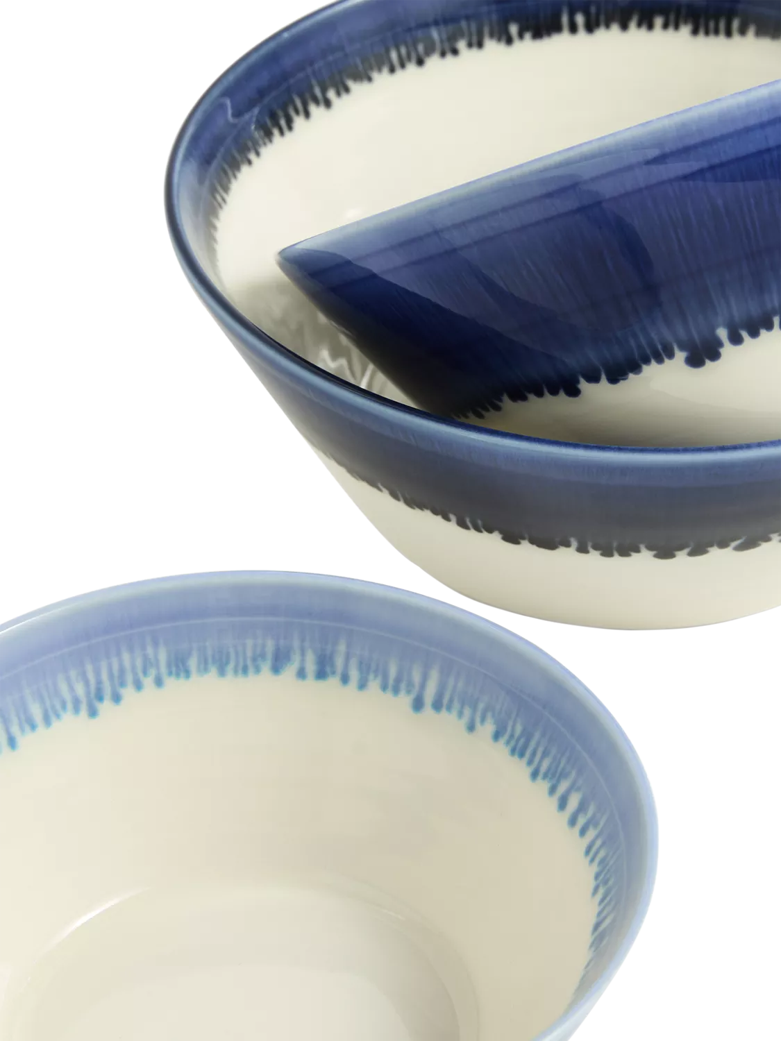 Royal Doulton blue stacking bowls set of 4 (British brand)