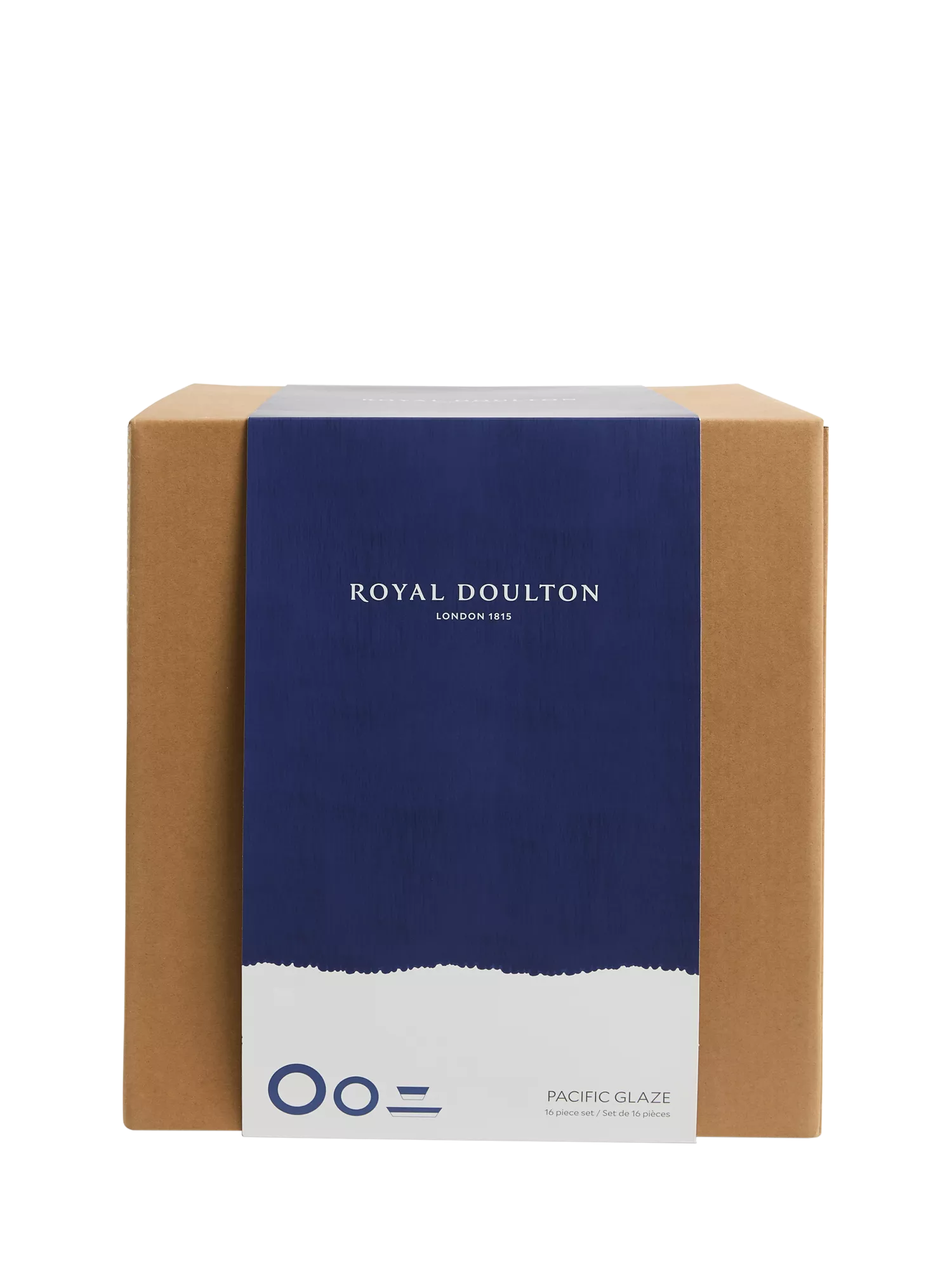 Royal Doulton Pacific Glaze dinnerware set 16 piece (British brand)