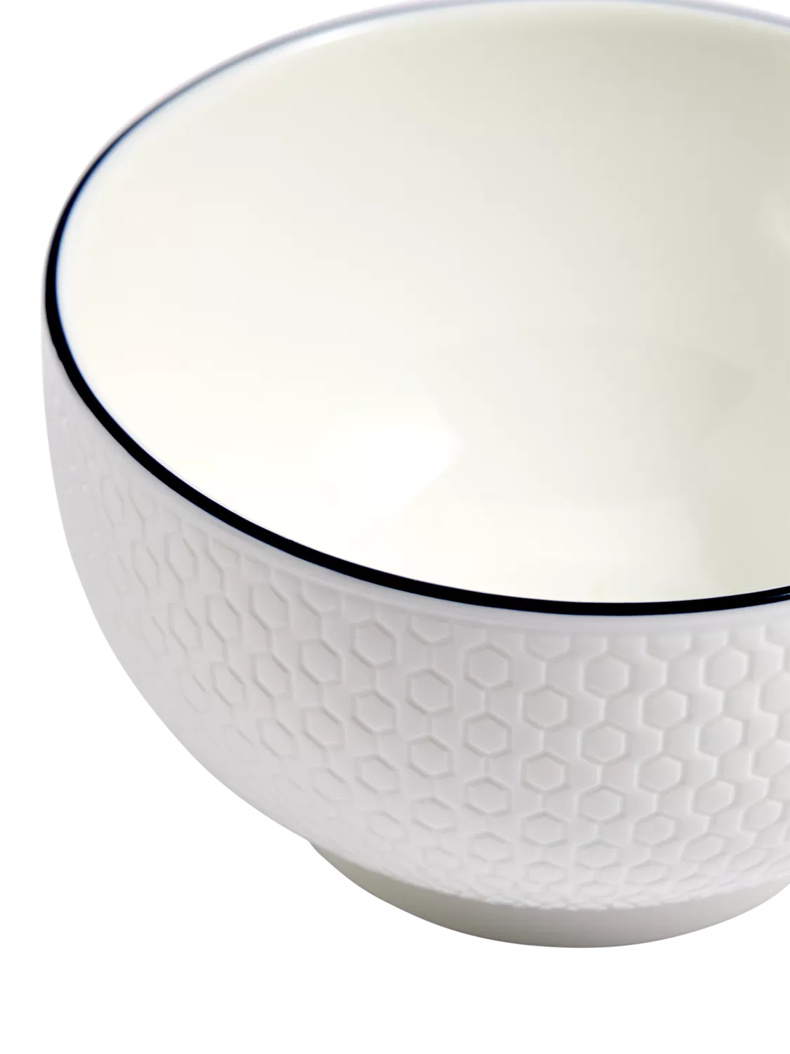 Wedgwood Gio blue line bone china rice bowl 11cm (British brand)