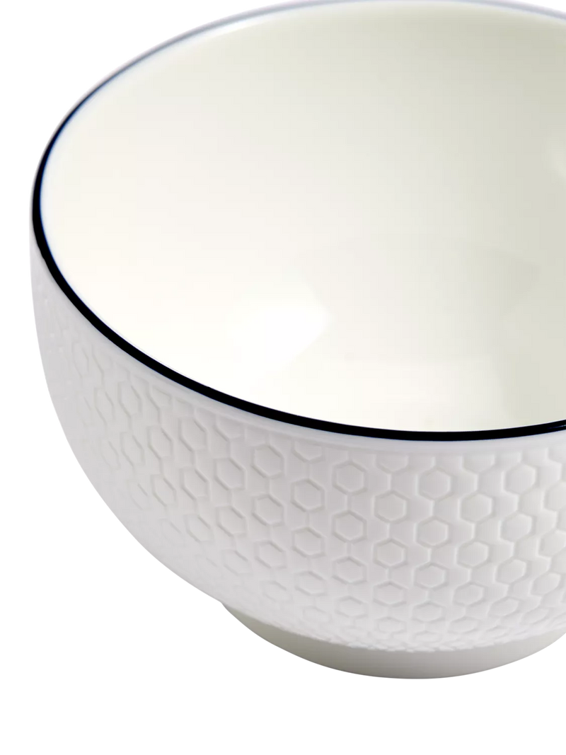 Wedgwood Gio blue line bone china rice bowl 11cm (British brand)