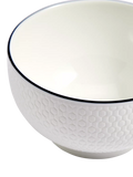 Wedgwood Gio blue line bone china rice bowl 11cm (British brand)