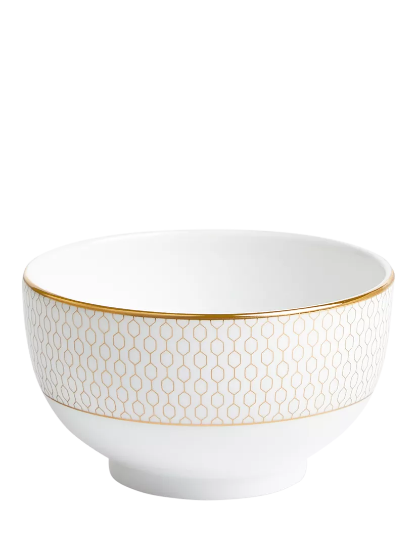 Wedgwood Gio Gold bone china cereal bowl 10.5cm (British brand)