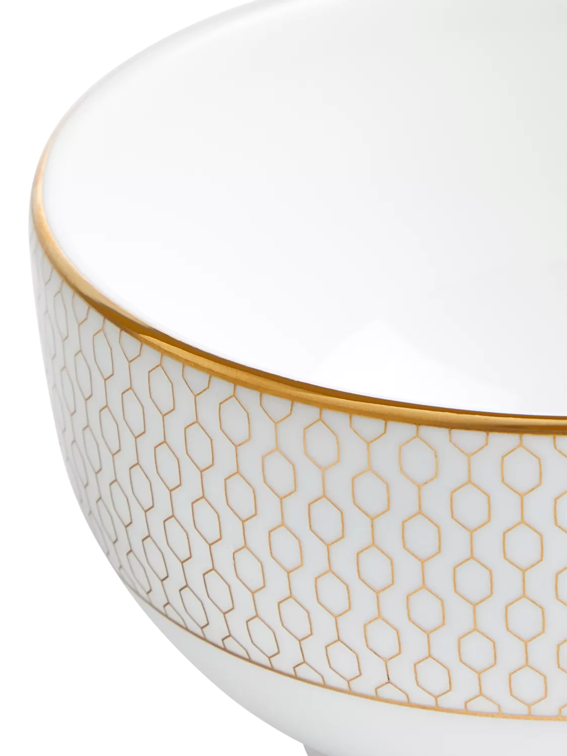 Wedgwood Gio Gold bone china cereal bowl 10.5cm (British brand)