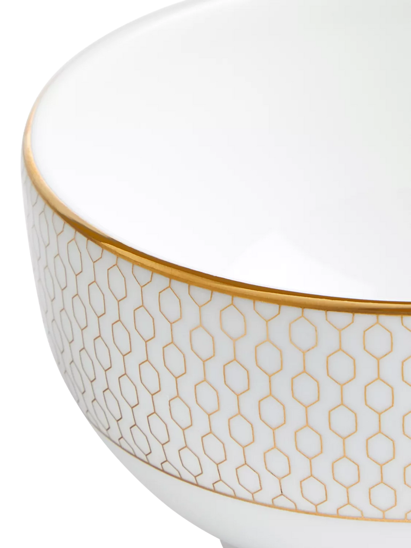Wedgwood Gio Gold bone china cereal bowl 10.5cm (British brand)