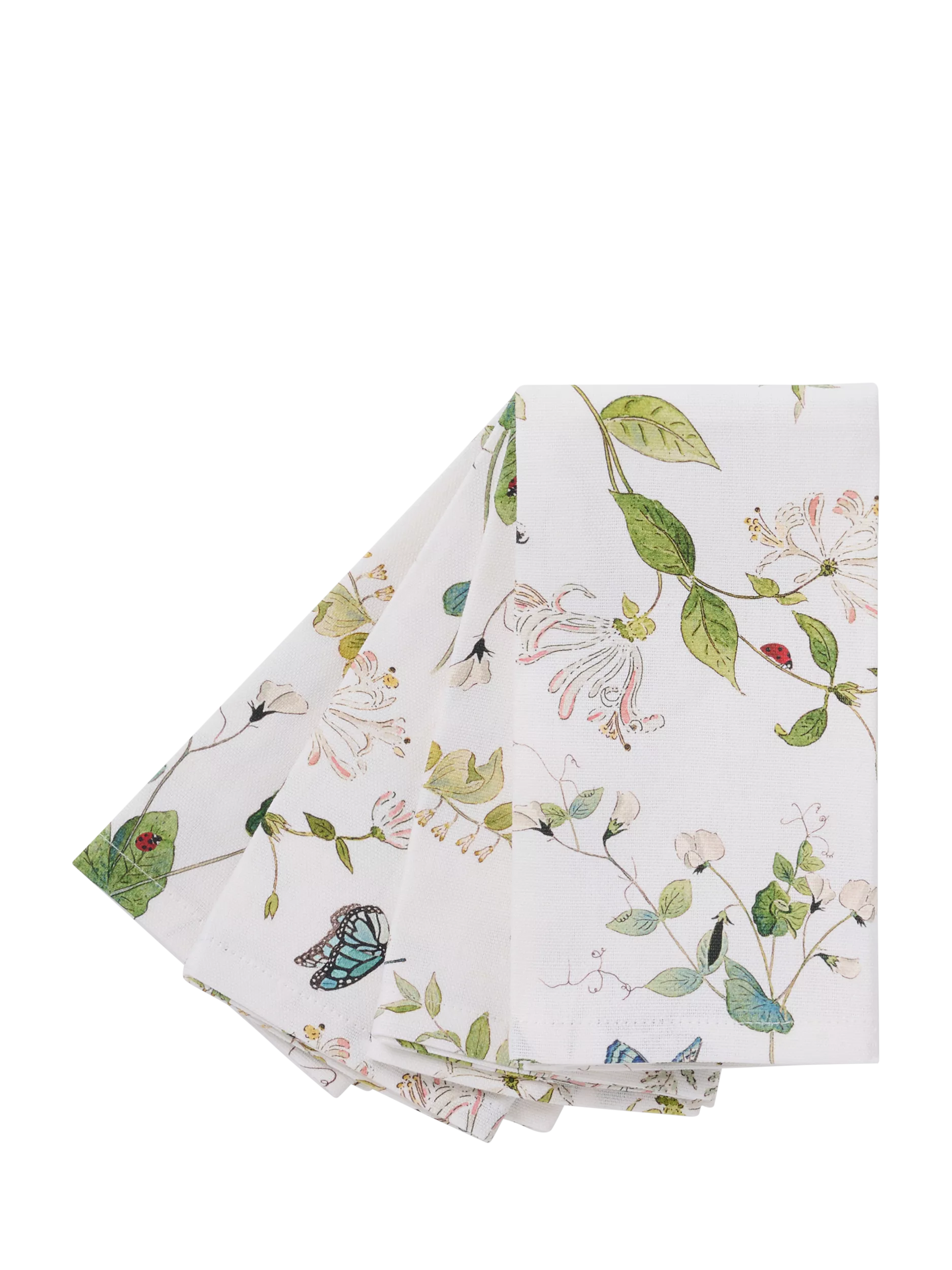 Sophie Allport Wild Floral cotton napkins set of 4, UK version