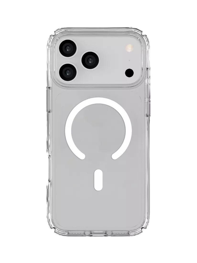 QDOS Hybrid Drop Case for iPhone 17 Pro Max Clear (British brand)
