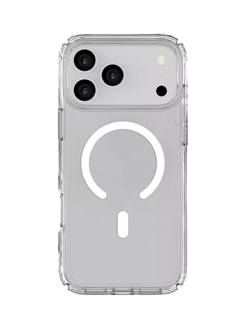 QDOS Hybrid Drop Case for iPhone 17 Pro Max Clear (British brand)