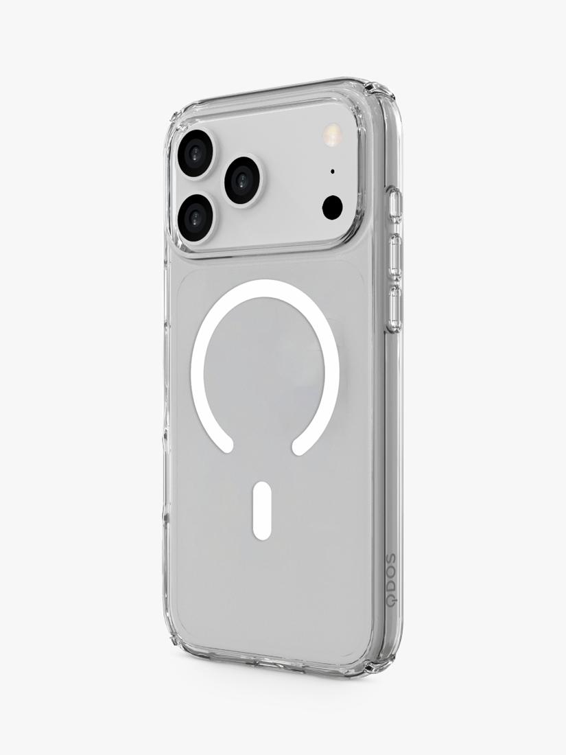 QDOS Hybrid Drop Case for iPhone 17 Pro Max Clear (British brand)