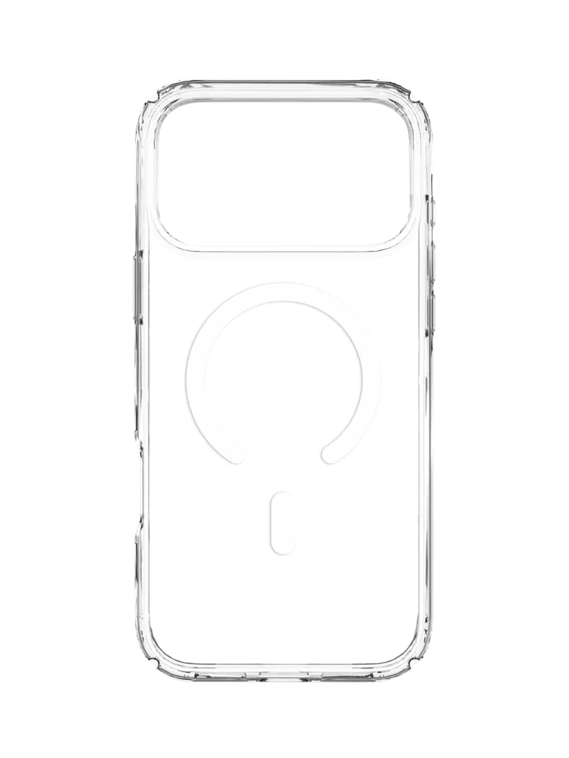 QDOS Hybrid Drop Case for iPhone 17 Pro Max Clear (British brand)