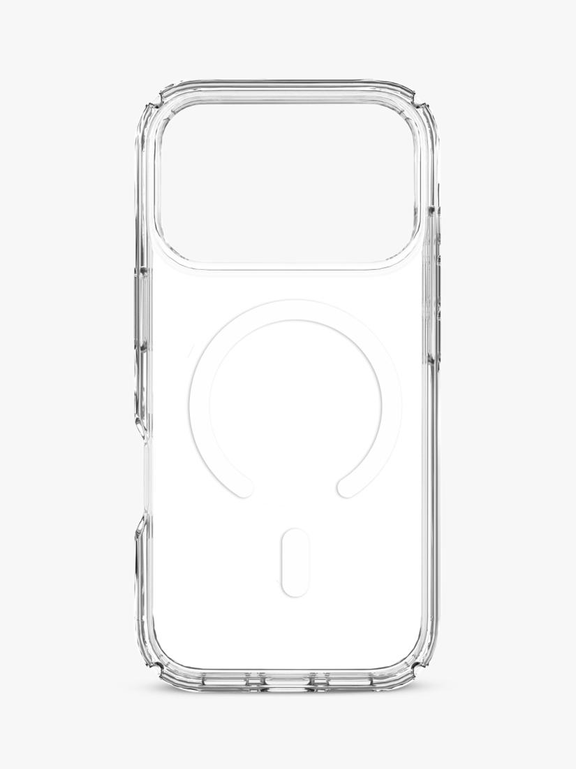 QDOS hybrid drop case for iPhone 17 Pro clear - British product