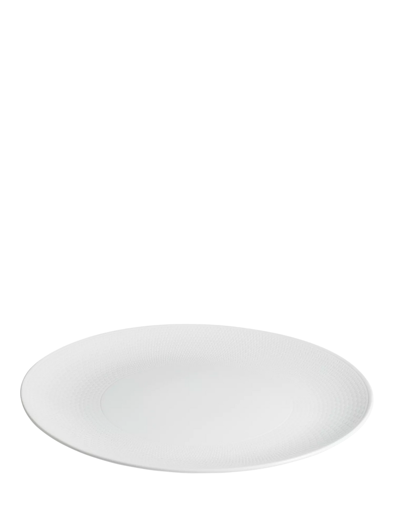 Wedgwood Gio bone china round serving platter 34cm, imported from the UK