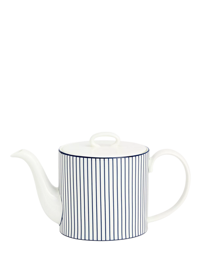 John Lewis Wedgwood Gio Blue Line Bone China Small Teapot 400ml- Buy online at McGrocer