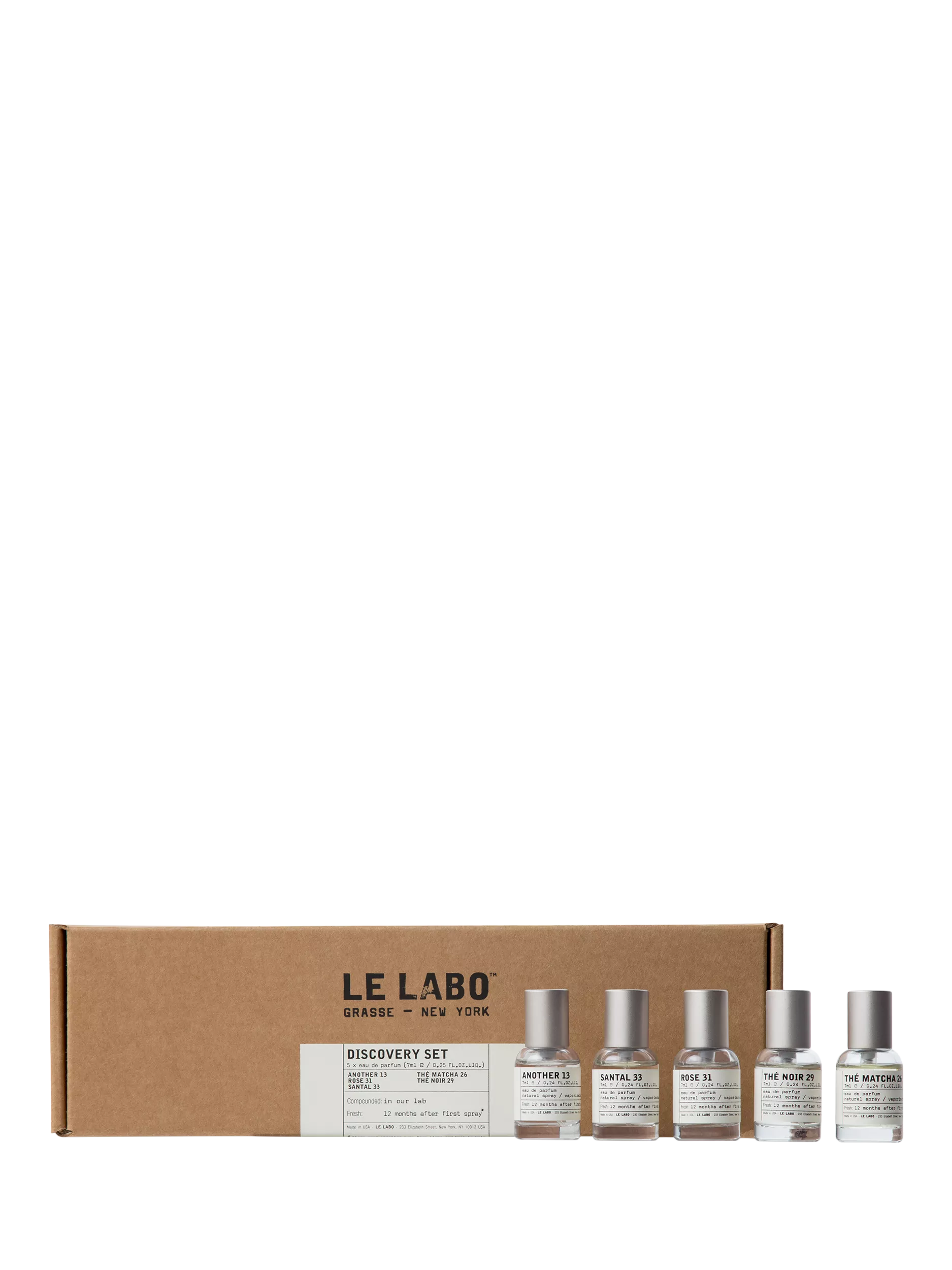 Le Labo discovery gift set fragrance 5x7ml, UK version