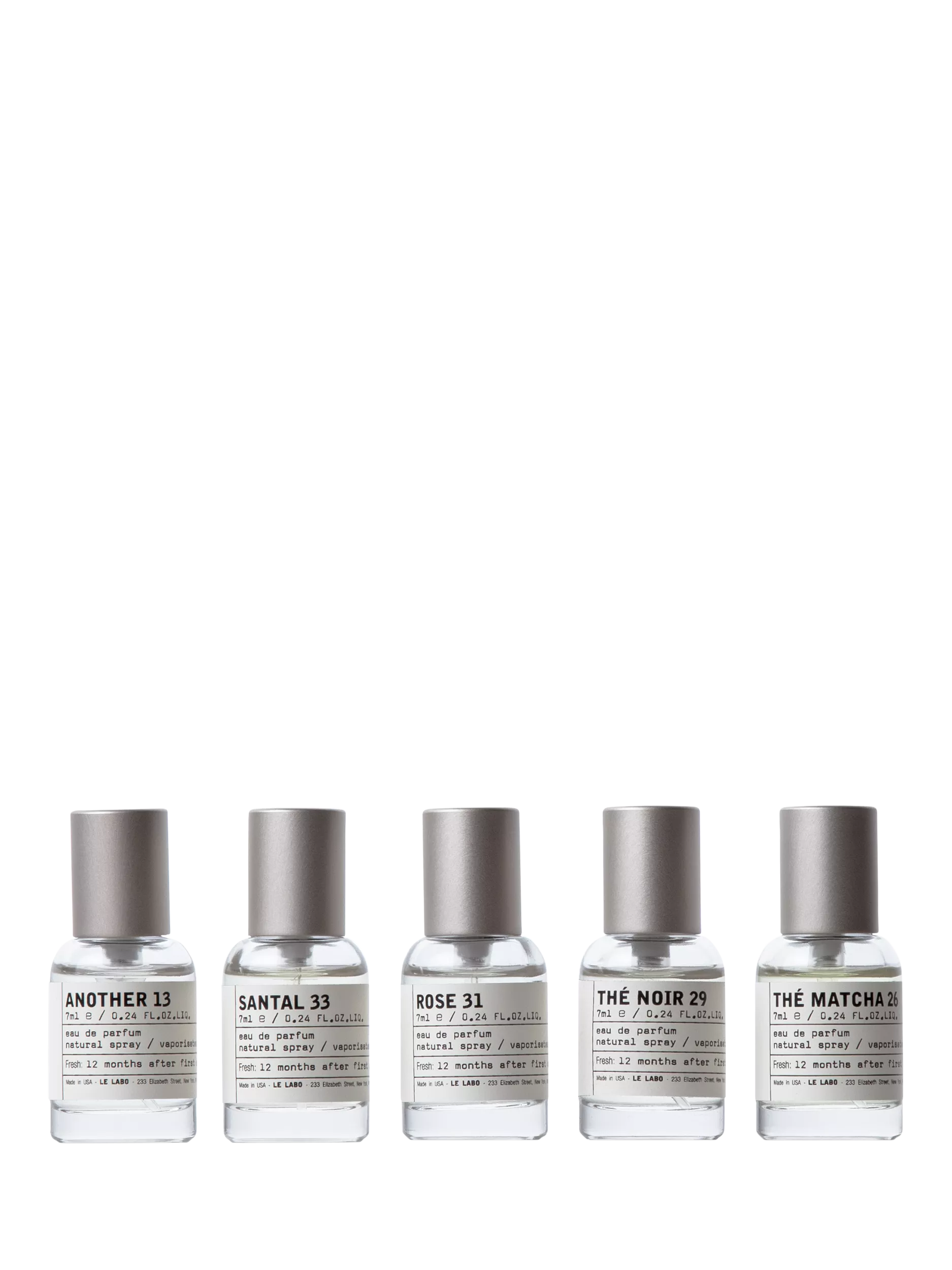 Le Labo discovery gift set fragrance 5x7ml, UK version