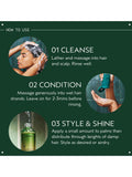 Aveda haircare gift set Shine with Strength travel sizes (British brand)