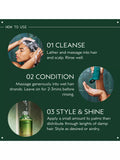 Aveda haircare gift set Shine with Strength travel sizes (British brand)