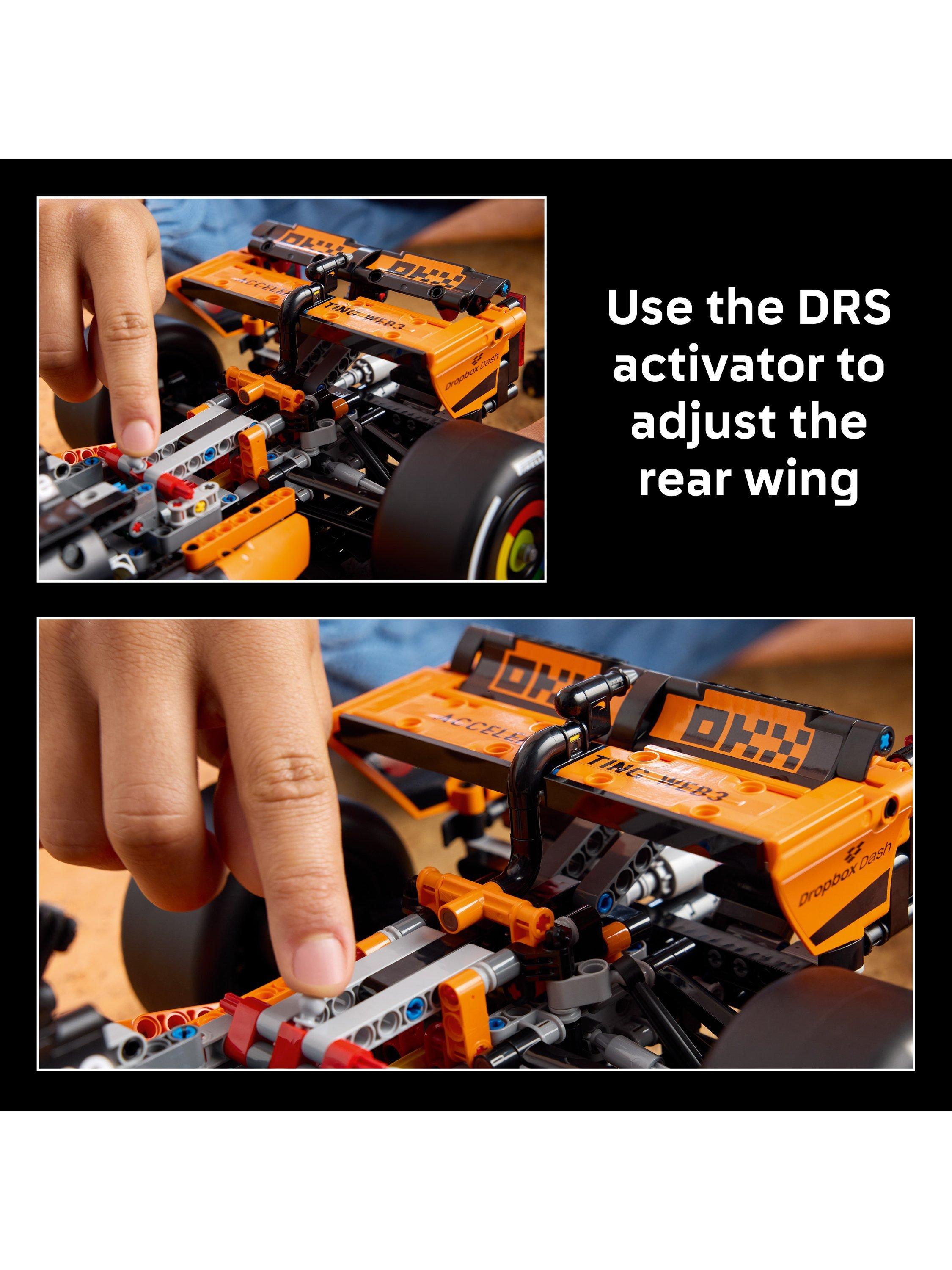 LEGO McLaren MCL39 1:8 scale F1 car model, UK version