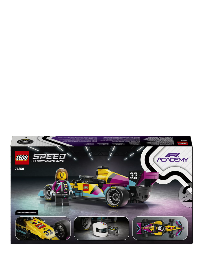 LEGO F1 ACADEMY race car 201-piece set, imported from the UK