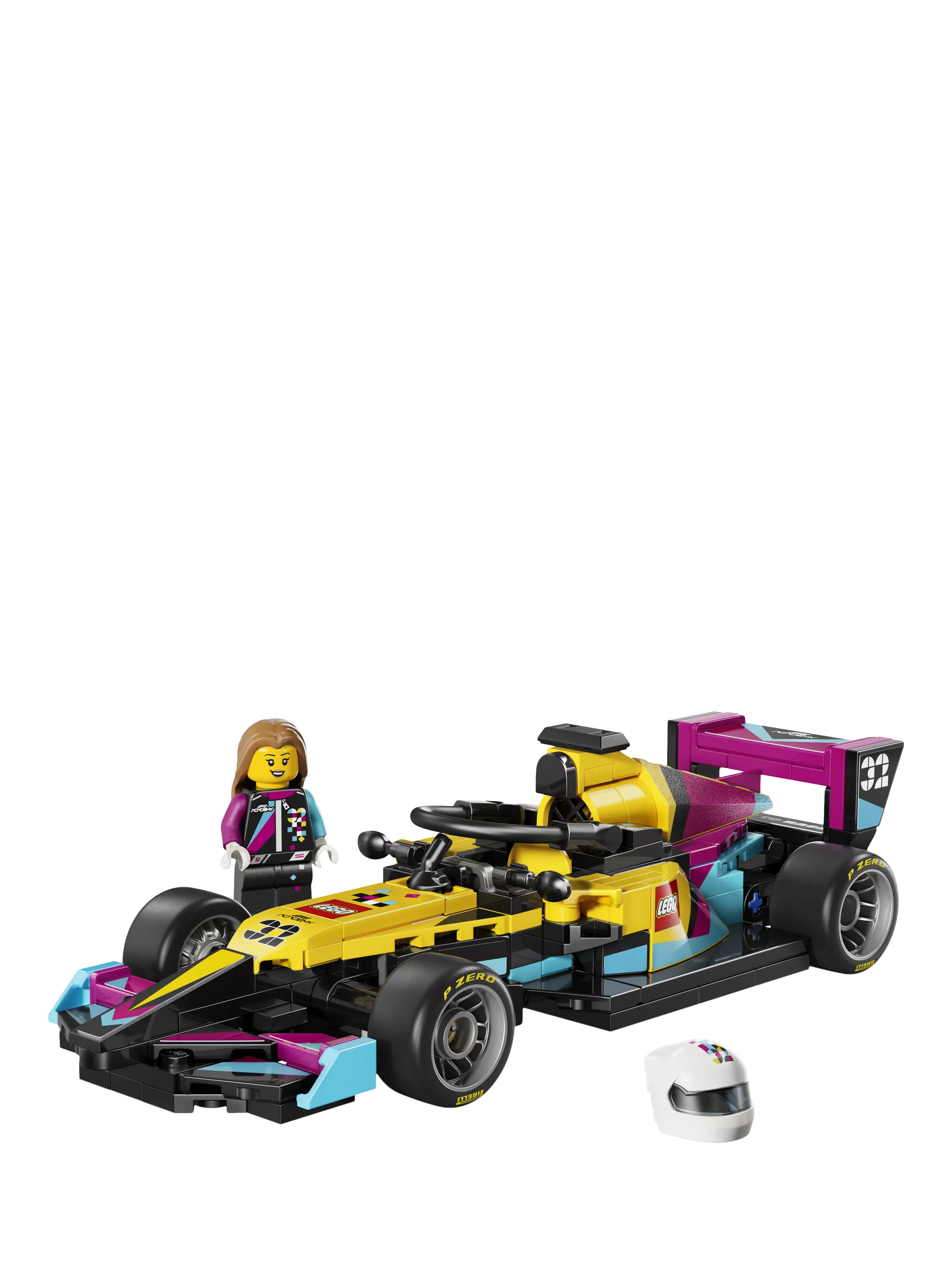 LEGO F1 ACADEMY race car 201-piece set, imported from the UK