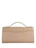 Dune London croc-effect grey grab bag (British brand)