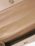 Dune London croc-effect grey grab bag (British brand)