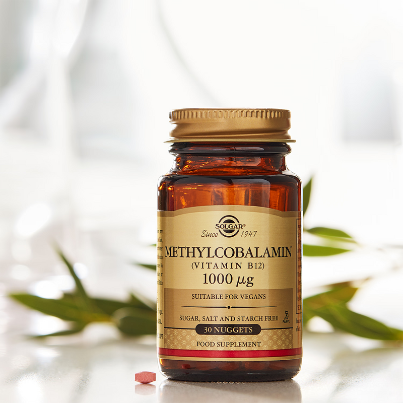 Solgar Methylcobalamin 1000µg 30 nuggets (British brand)