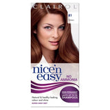 Clairol Nice'n Easy No Ammonia Hair Dye, 76 Light Gold Brown GOODS Superdrug 81 Mahogany  